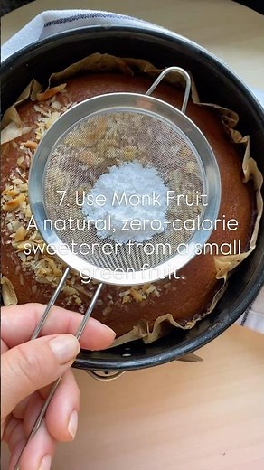 Monk Fruit as Sugar Substitute | Healthy Baking (Day 7)