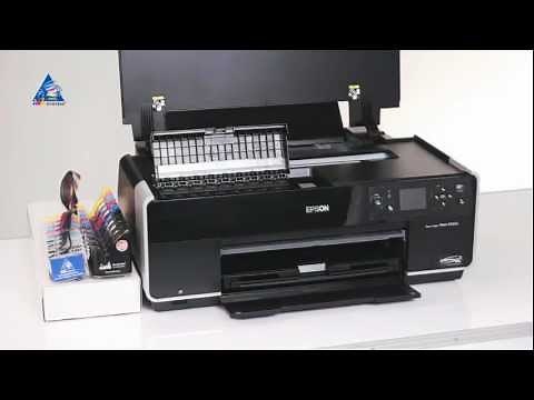 How to install CISS for Epson Stylus Photo R3000 printer from INKSYSTEM? Tutorial