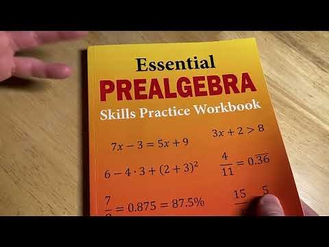 Pre-Algebra Book with Answers for Math Beginners