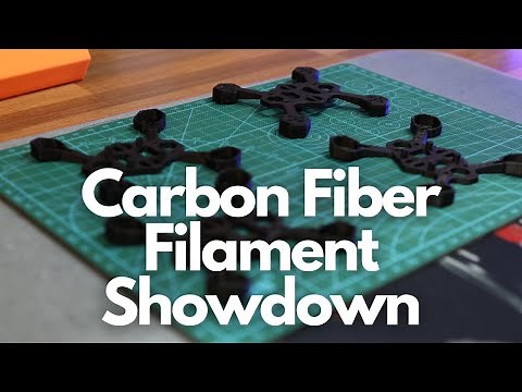 Bambu Labs Carbon Fiber Filament Comparison