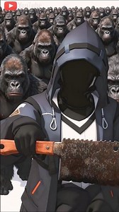 100 Gorillas vs 1 Doctor [Paradox Simulation]