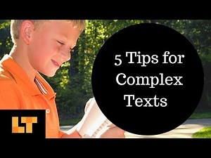 Five Tips for Effectively Engaging Students in Reading Complex Texts