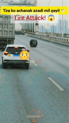 Loose Truck Wheels on Highway! 🚛🛑 #HighwaySafety #Trucks #Shorts