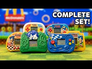 Sonic McDonald's LCD Games
