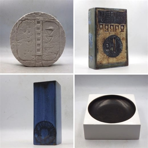 Jono Dilley | Troika Pottery....... ......1960s/70s Cornish Studio Pottery For Your Pleasure........ Unglazed Wheel Vase SOLD Rectangular Slab Vase... | Instagram