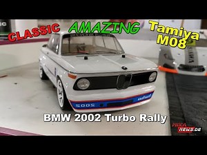 NICE BMW 2002 Turbo Rally auf Tamiya M 08 Concept Chassis