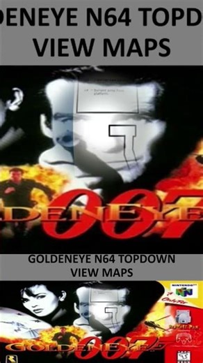 Goldeneye 007 Top-Down Maps