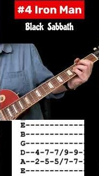 10 MUST KNOW Classic Rock Guitar Riffs (With TAB) 🎸 | You Know This Riff