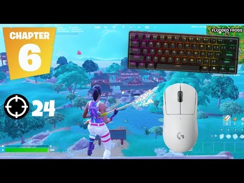 "500 + SETTINGS" SteelSeries Apex Pro Mini😴Fortnite Solo Gameplay🏆Satisfying Keyboard | 240 FPS 4K