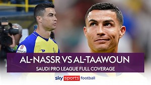 Cristiano Ronaldo: Watch live as former Man Utd striker features for Al Nassr against Al-Taawoun