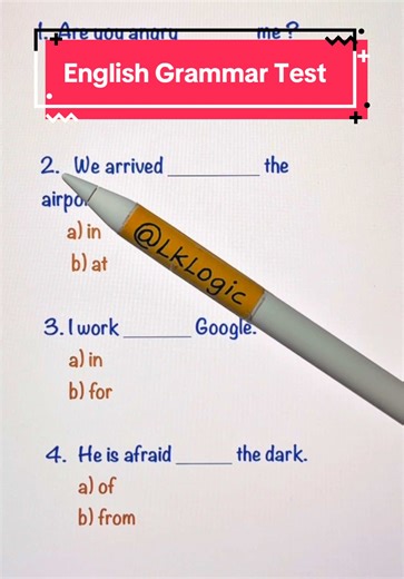 Master English Grammar with Fun Tests