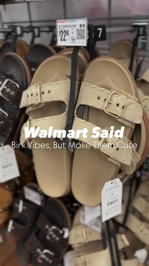 High-end look, Walmart price tag 👏 These new whipstitch sandals from Walmart are giving off serious Birkenstock vibes — same elevated look, ultra-comfy feel, and a price that won’t hurt your wallet! And that dark brown color option? A subtle nod to fall, and I’m here for it. 🍁 Shop them in the comments! #walmartfinds #walmartfashion #walmartcreator #budgetstyle #sandals #sandalshoes #sandalseason #lookforless #fallvibes | Walmart Finds