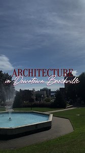 Checkout the architecture in Downtown Brockville, where history and modernity intertwine seamlessly. From stunning 19th-century facades to vibrant contemporary additions, every street tells a story of our beautiful city 🏛️✨ As you stroll along the charming streets, you'll notice intricate stonework, grand arched windows, and elegant brick detailing—echoes of a time when craftsmanship was an art form. 🏘️ These buildings stand as proud reminders of Brockville’s rich past while complementing its 