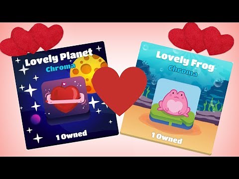 FREE CHROMAS??!! Blooket INSANE Valentines Day Update!! - Lovely Planet and Lovely Frog CHROMAS
