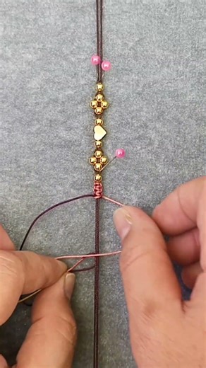Beaded Bracelet Idea (Part-2) #macrame #bracelets #starbystyle #shorts