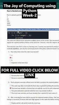 NPTEL The Joy of Computing using Python Week 2 Assignment Answers | noc26-cs84