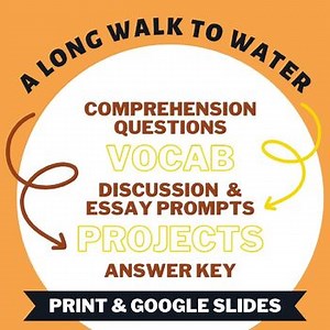 A Long Walk To Water – Novel Study | Print   Google Slides with Answer Key
