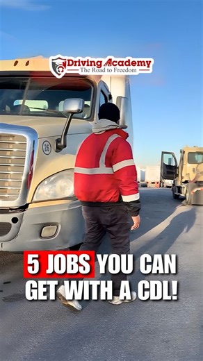 5 JOBS YOU CAN GET WITH A CDL PT 3 1.) Fuel Tanker 2.) Garbage Truck 3.) Street Sweeper 4.) Snow Plow 5.) Fire Truck Want to get your CDL license?! Driving Academy will help: Visit https://www.cdldrivingacademy.com/?utm_medium=social&utm_id=1212693418880235 Sign up for our guaranteed training course and get unlimited test attempts at no extra cost! | Driving Academy