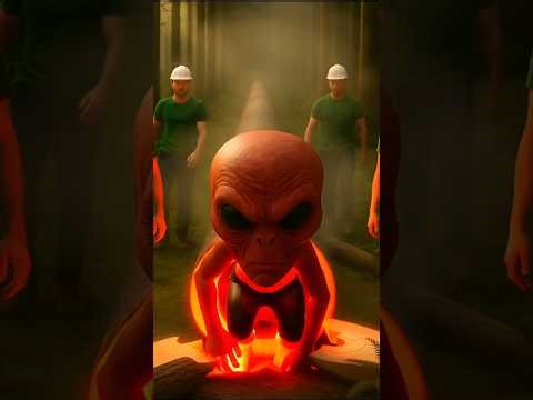 Human Rescue Red Alien #cartoon #funny #shorts