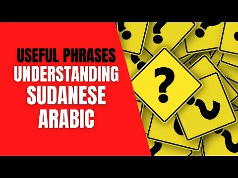 Understanding Sudanese Arabic