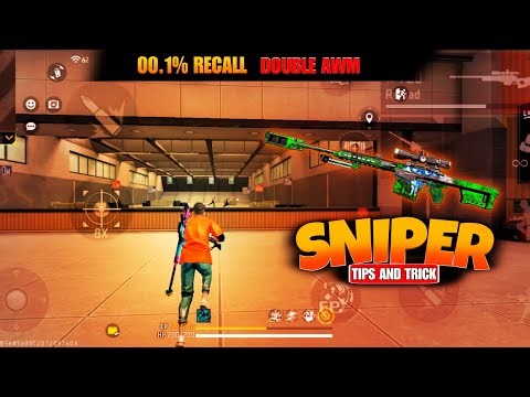 AWM Double Sniper🔥 Pro Tips & Tricks | One Tap Headshot 😱 Free Fire