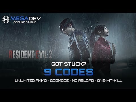 RESIDENT EVIL 2 Cheats, Unlimited Ammo, Godmode, No Reload, OHK, ... | Trainer by MegaDev