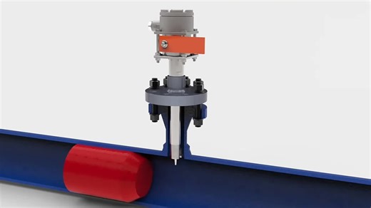 Pig Signaller Bi-directional Flag Flange Pig Passage Indicator Detector