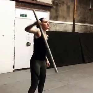 Daisy Ridley has some insane lightsaber skills. | Insider Entertainment