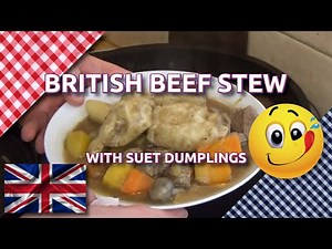 How to Cook British Beef Stew & Dumplings