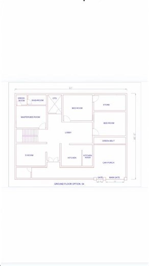 Another 2d plan for house