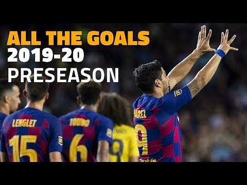 All of Barça's goals in the 2019/20 preseason