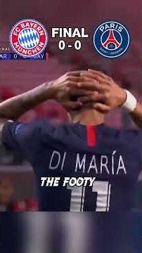 Bayern munich vs psg champions league final 2020