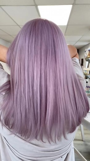 Choosing the Perfect Pastel Purple Hair Color for My Sister
