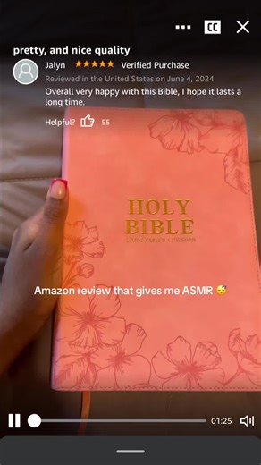 Creative Bible ASMR Video Ideas