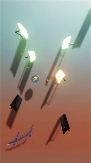 Failling Ball Calm and Relaxing Music ASMR Baby Satisfaying Song #shorts