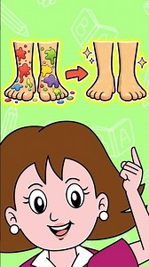 Emma, stop! 😱❌ You need to wash your feet 🧼 Hygiene tips #forkids