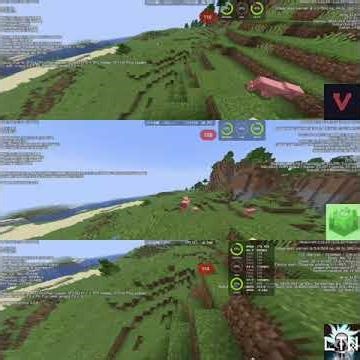 LTW vs Vulkan Vs MG walking test fps Minecraft 120 FPS which is the most efficient renderer
