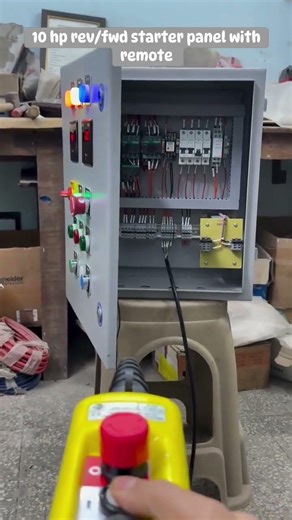 10 hp reverse forward with remote control panel