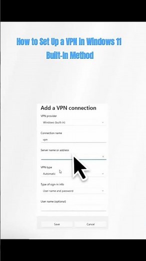 How to Set Up a VPN in Windows 11 – Built In Method