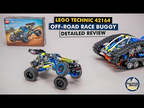 LEGO Technic 42164 Off-Road Race Buggy detailed building review