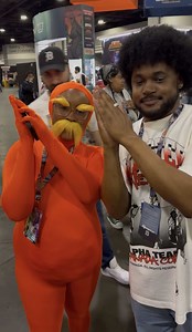 Edit: 😭yall he didn’t care that I asked about the videos and asking doesn’t change how long he takes. Stop acting like you know this man’s life! He found it funny ash and that is all that matters. YOOO I MET CORY AND HE LOVED MY COSTUME !! #coryxkenshinsamurai #momocon26 #lorax
