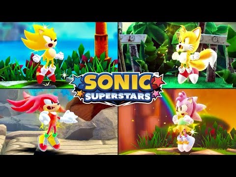 Sonic Superstars: All Super Forms and Transformations
