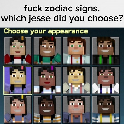 Which Jesse Did You Choose? Minecraft Story Mode - Video Games