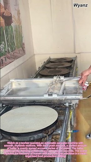 Satisfying Pancake Machine in Action | Fast Food Production Process