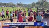 Ballpark snack bar for Orange County girls softball league vandalized