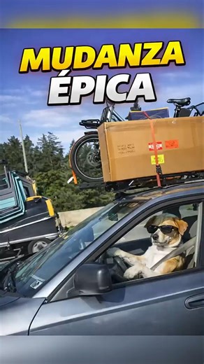 La mudanza mas increíble dos autos llevaban toda casa encima