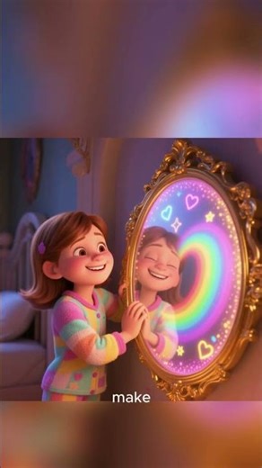 The Mirror That Could Tell Feelings A Magical 3DFantasy Adventure!#3danimation #disney #kidsfantasy