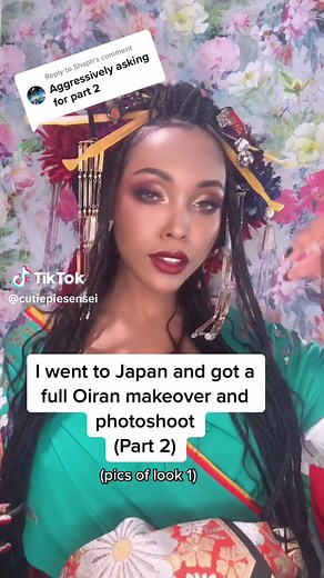 Oiran Makeover in Japan: Part 2