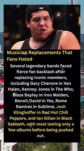 Musician Replacements That Fans Hated#shorts