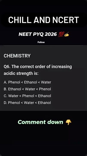 important chemistry MCQ neet #shorts #neet2026 #neet #chemistry #neetug #trending #viral